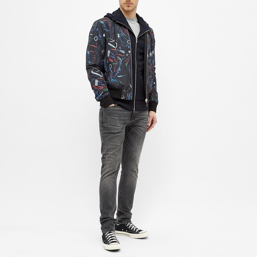 Paul Smith Reversible Rope Print Bomber Jacket - 9