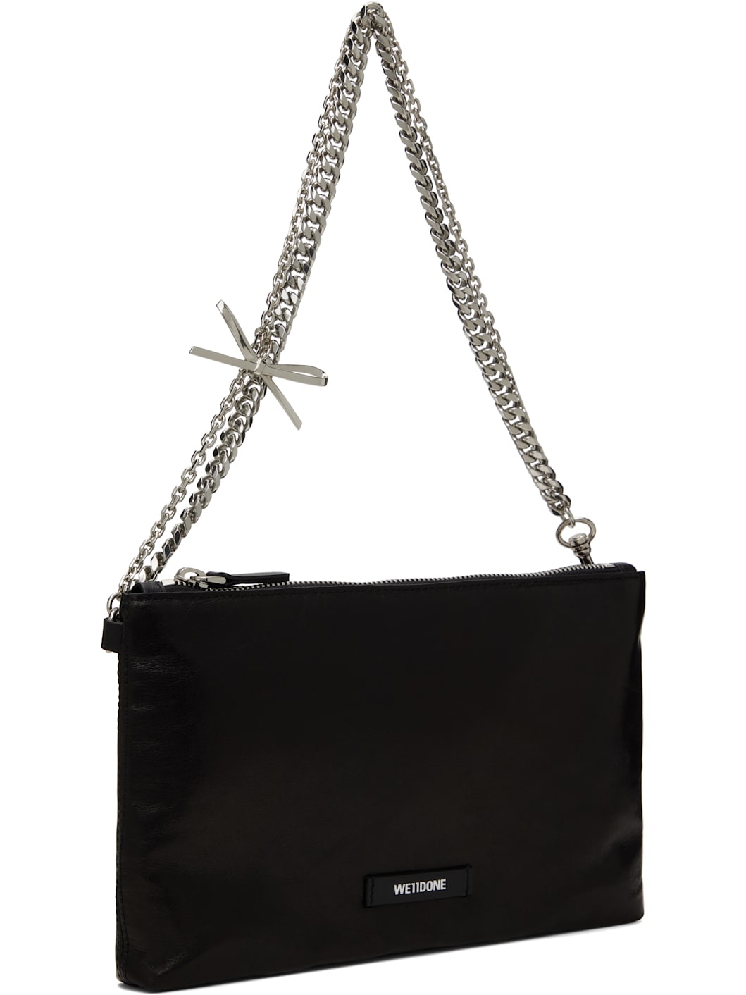 Black Ribbon Square Bag - 2