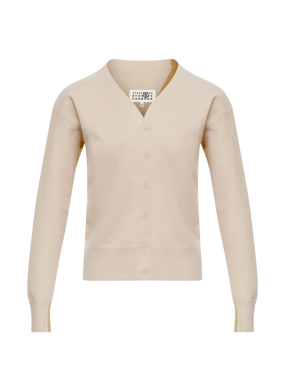 V-neck buttoned cardigan - 1