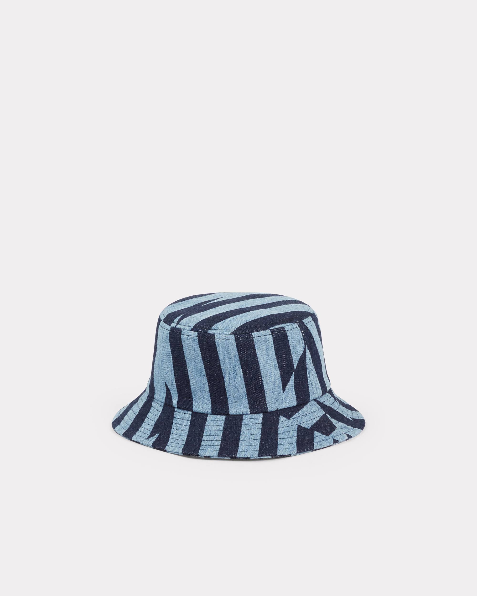 'KENZO Dazzle Stripe' denim bucket hat - 2