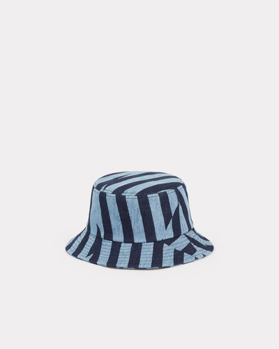 KENZO 'KENZO Dazzle Stripe' denim bucket hat outlook