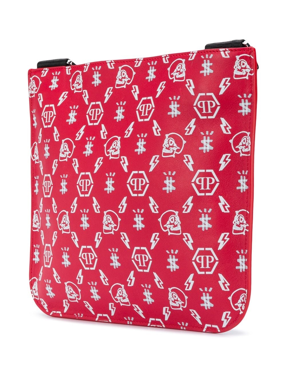 monogram messenger bag  - 3