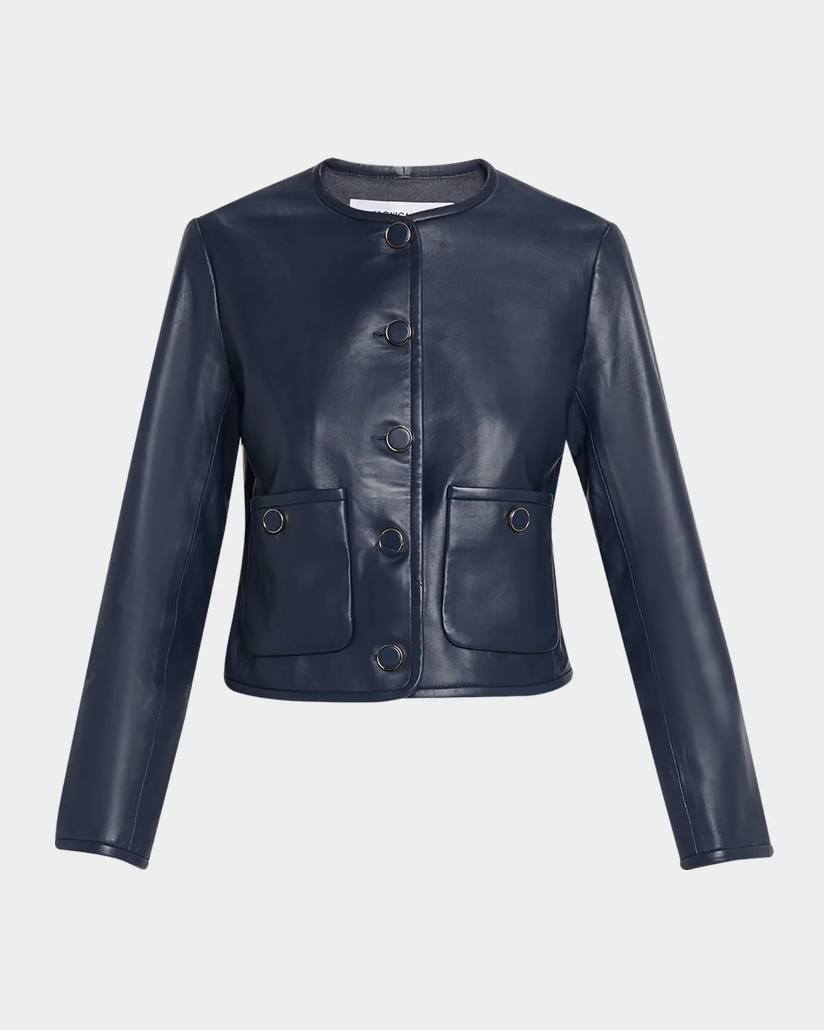 Andrea Leather Jacket - 1