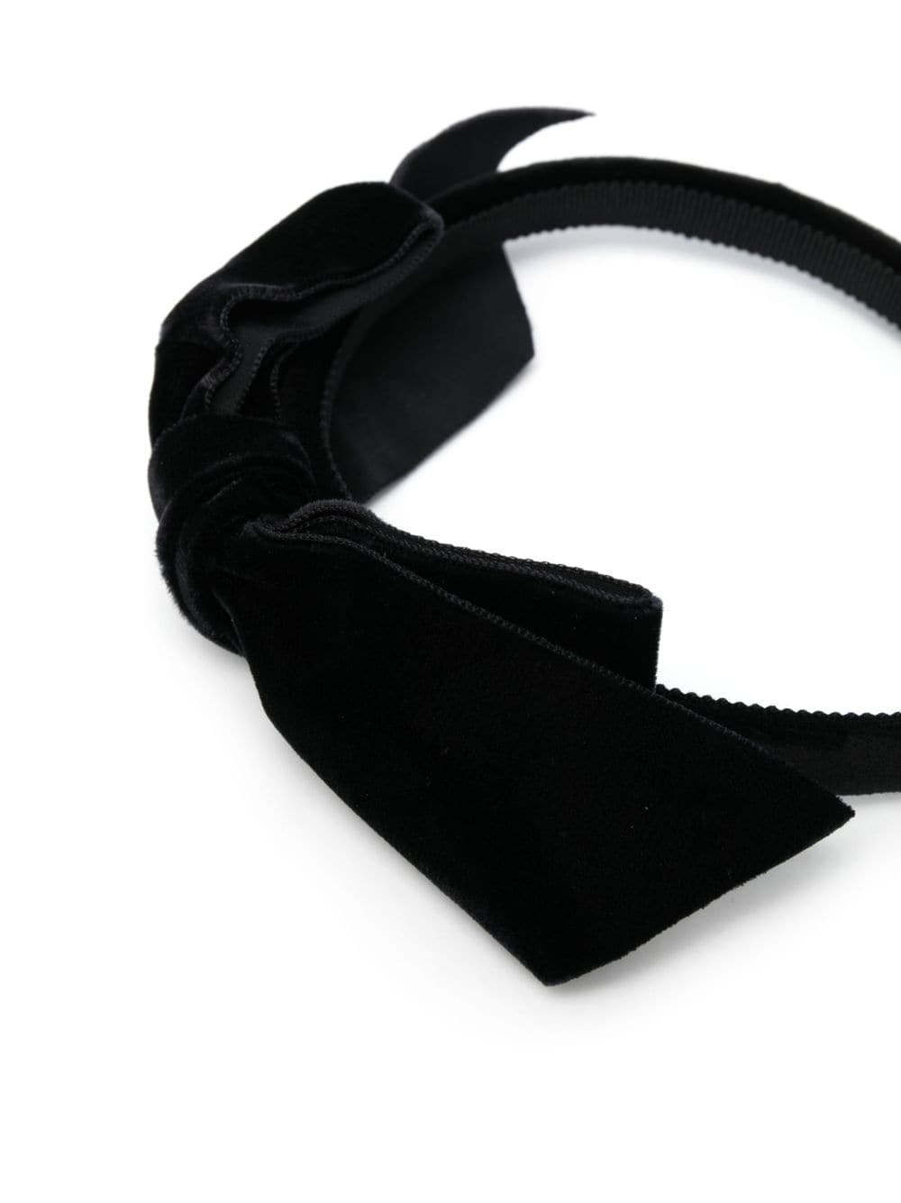 oversize-bow headband - 3