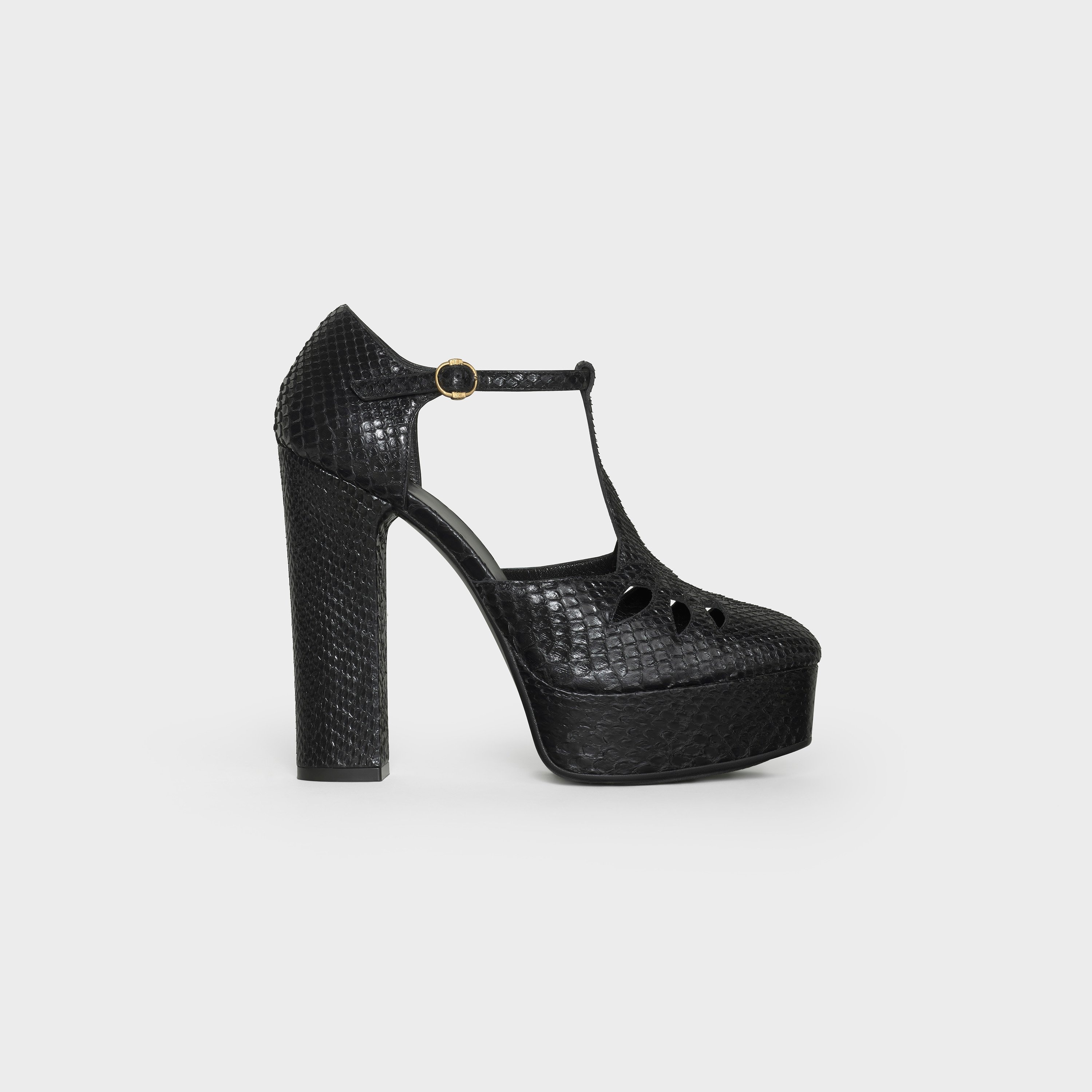 CELINE MELODY T-STRAP PUMP  IN  PYTHON - 1