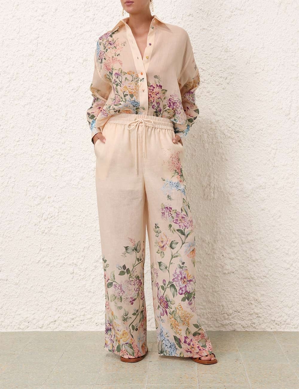 Zimmermann HALLIDAY RELAXED PANT | REVERSIBLE