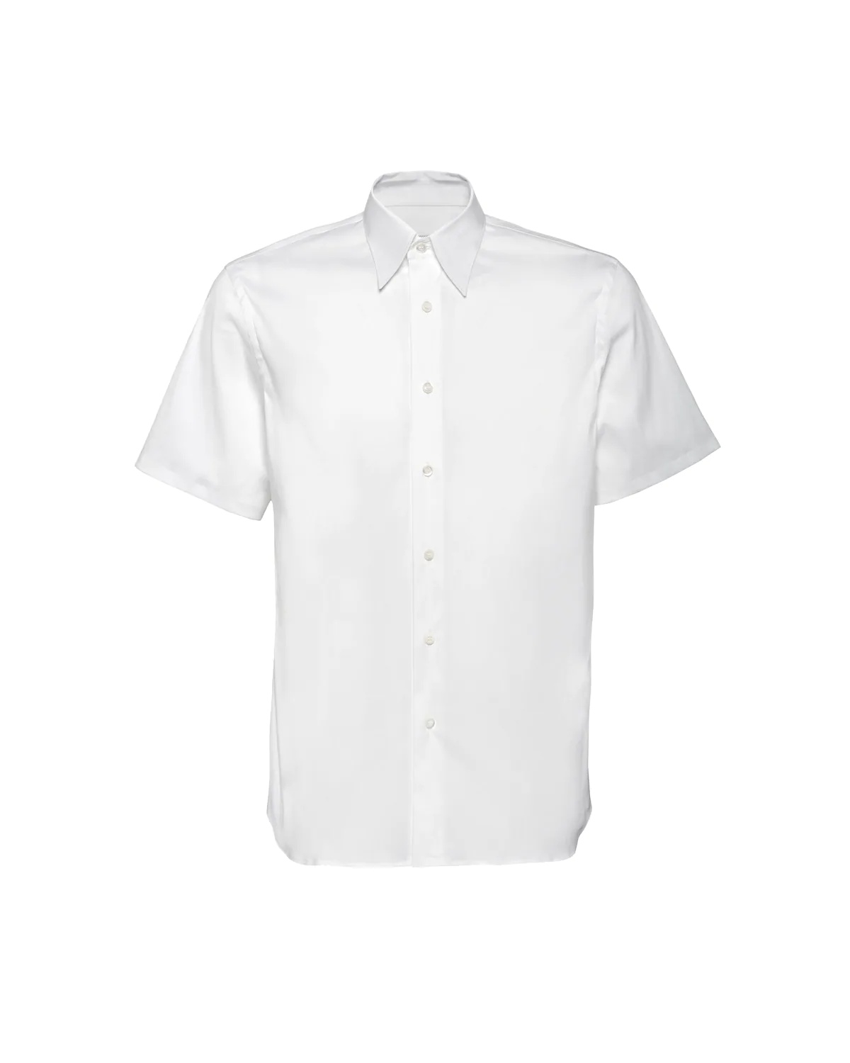 Short-sleeved cotton shirt - 1