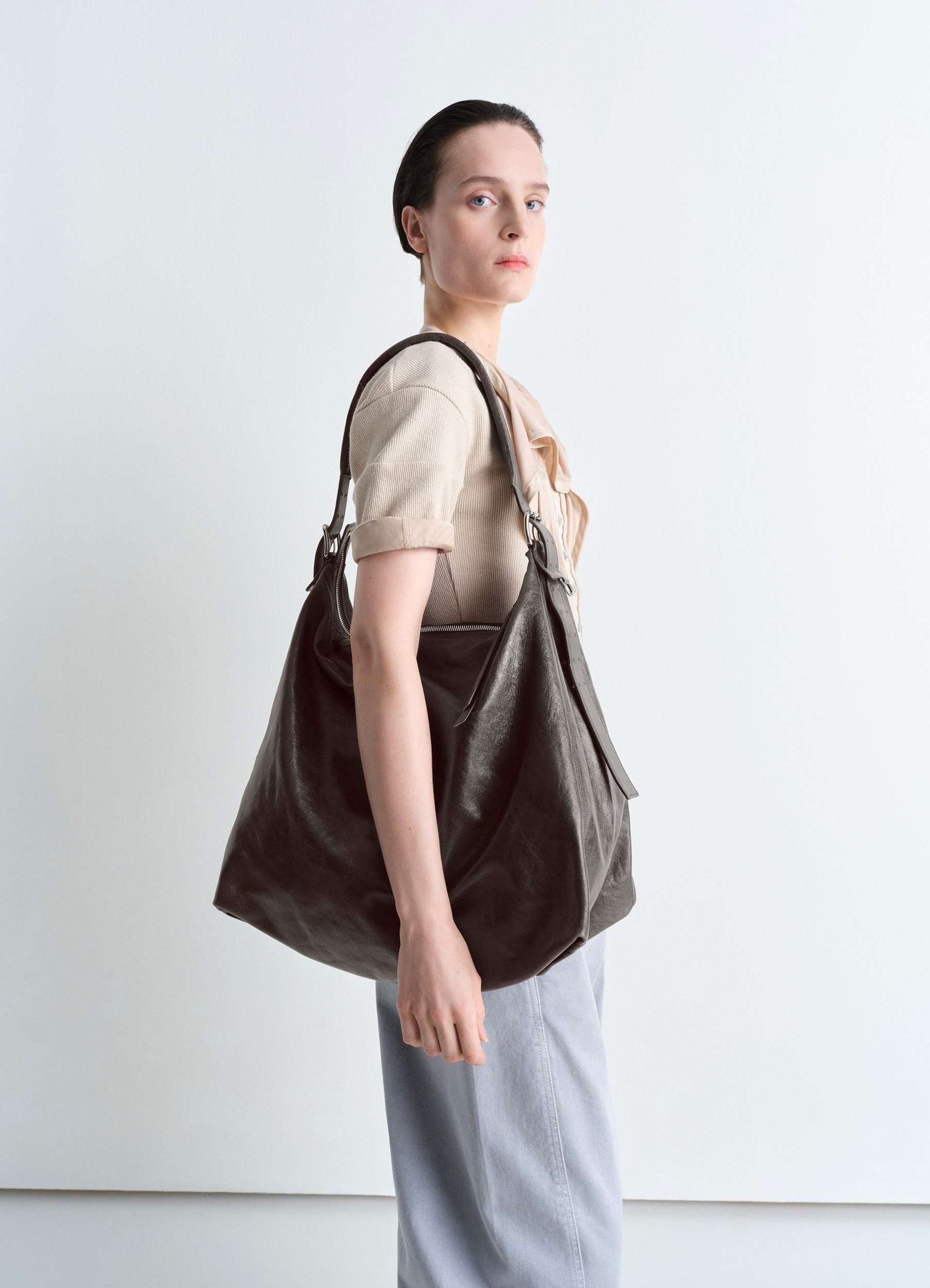 BELTED HOBO BAG - 2