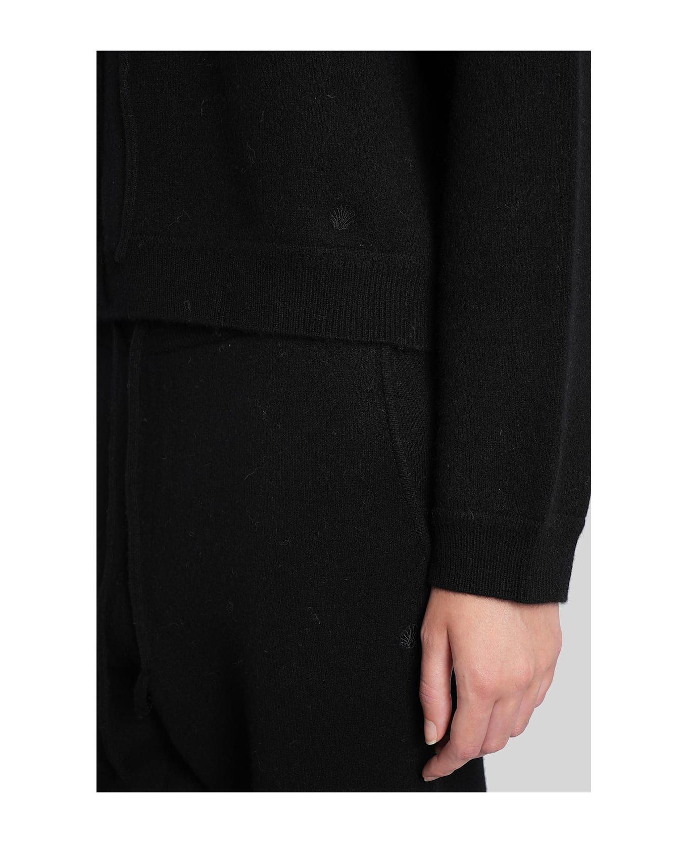 Sarla Lds Sweatshirt In Black Cashmere - 5