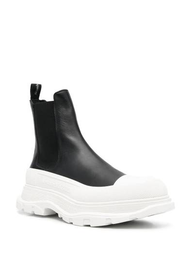 Alexander McQueen chunky-platform sole boots outlook