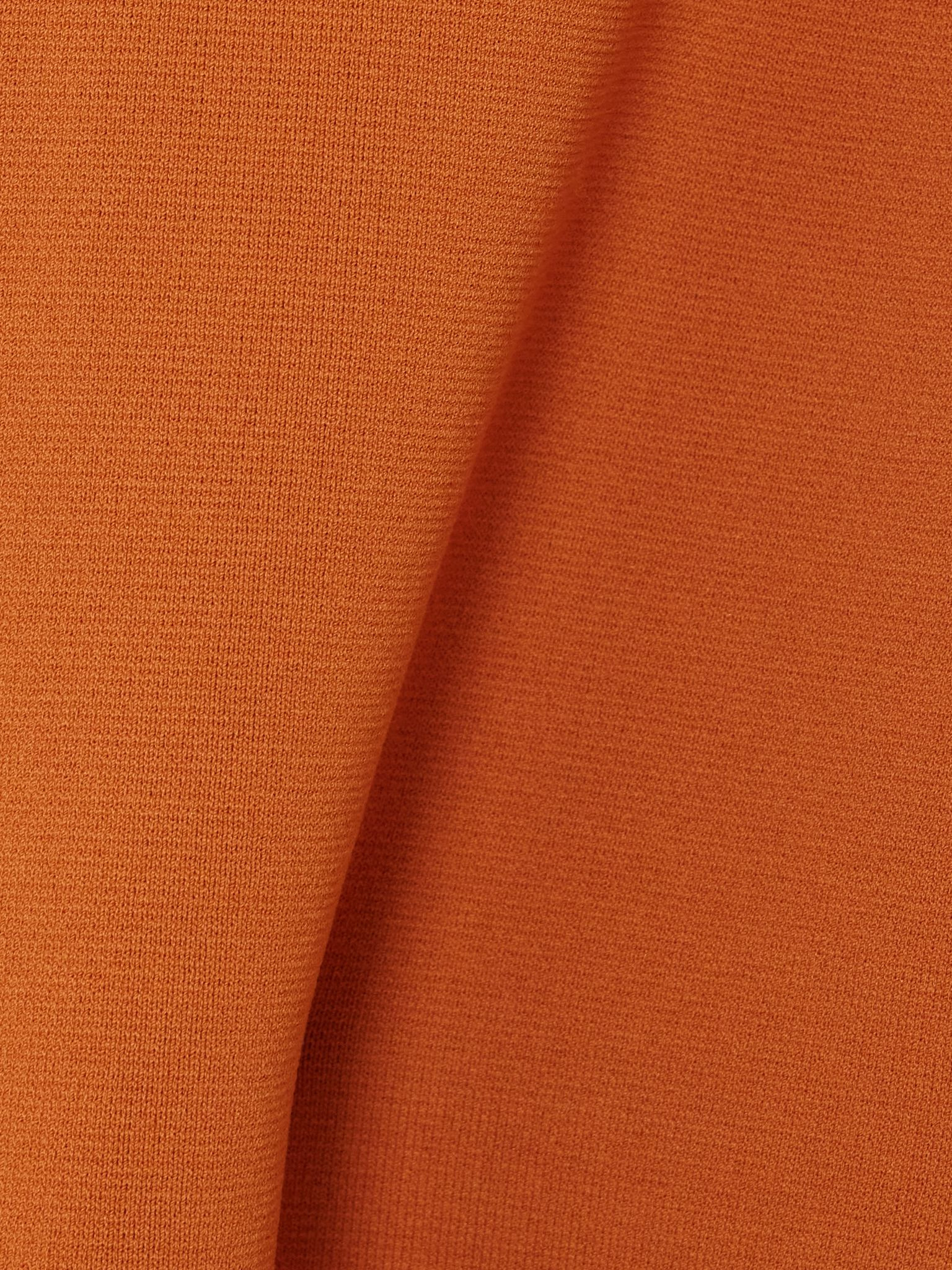 Knitted tank Orange - 4