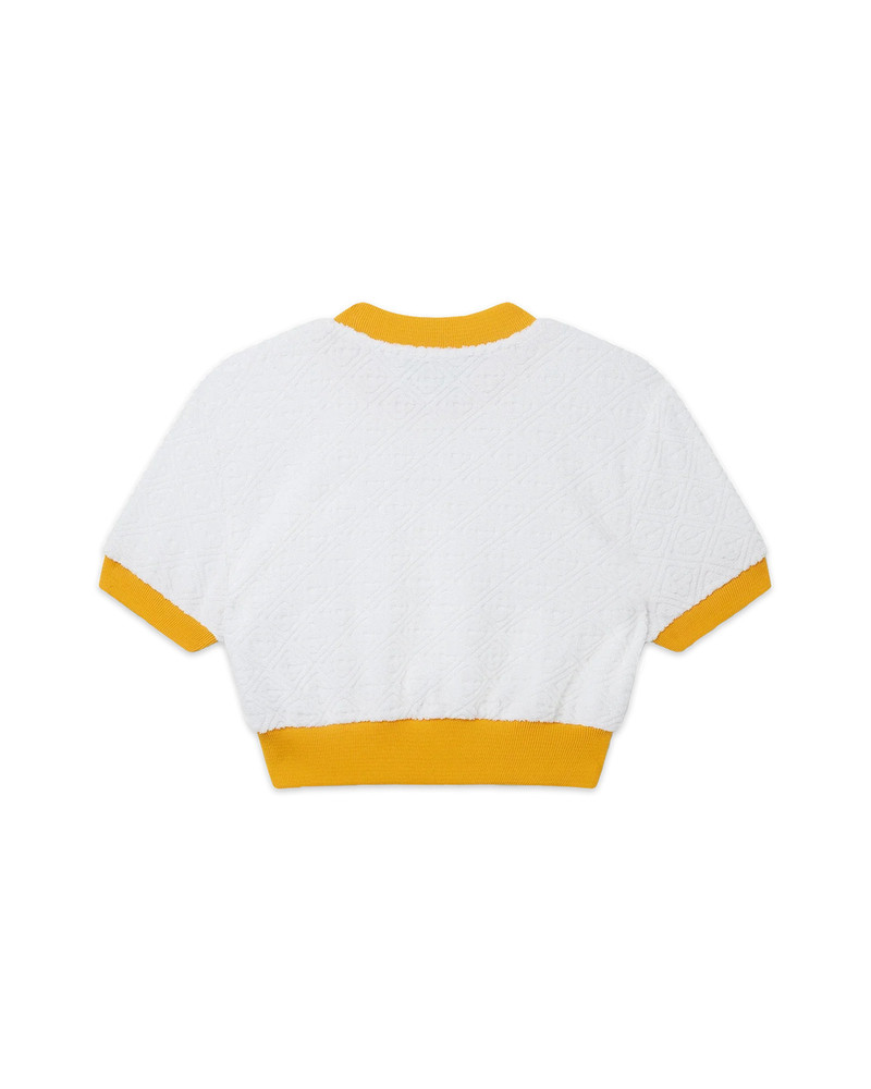 CASABLANCA Monogram Terry Top outlook