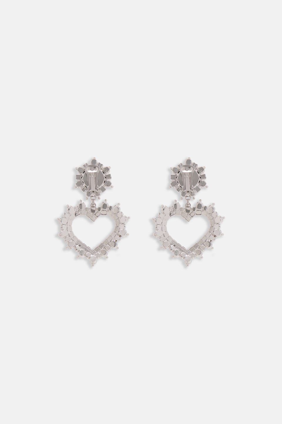 CRYSTAL HEART EARRINGS - 2