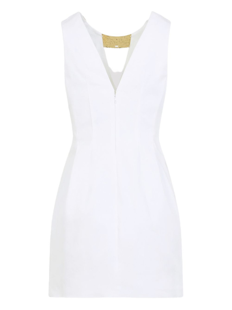 ELISABETTA FRANCHI V-neck mini dress outlook