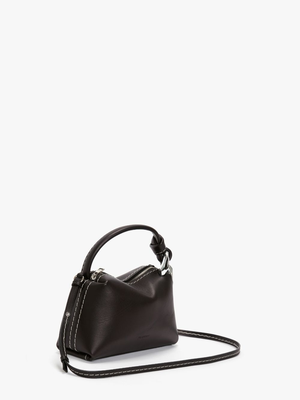 SMALL JWA CORNER BAG - LEATHER CROSSBODY BAG - 2
