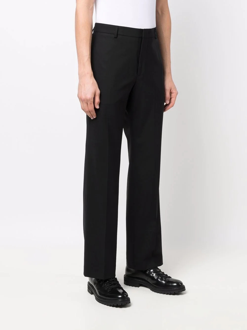 straight-leg tailored trousers - 3