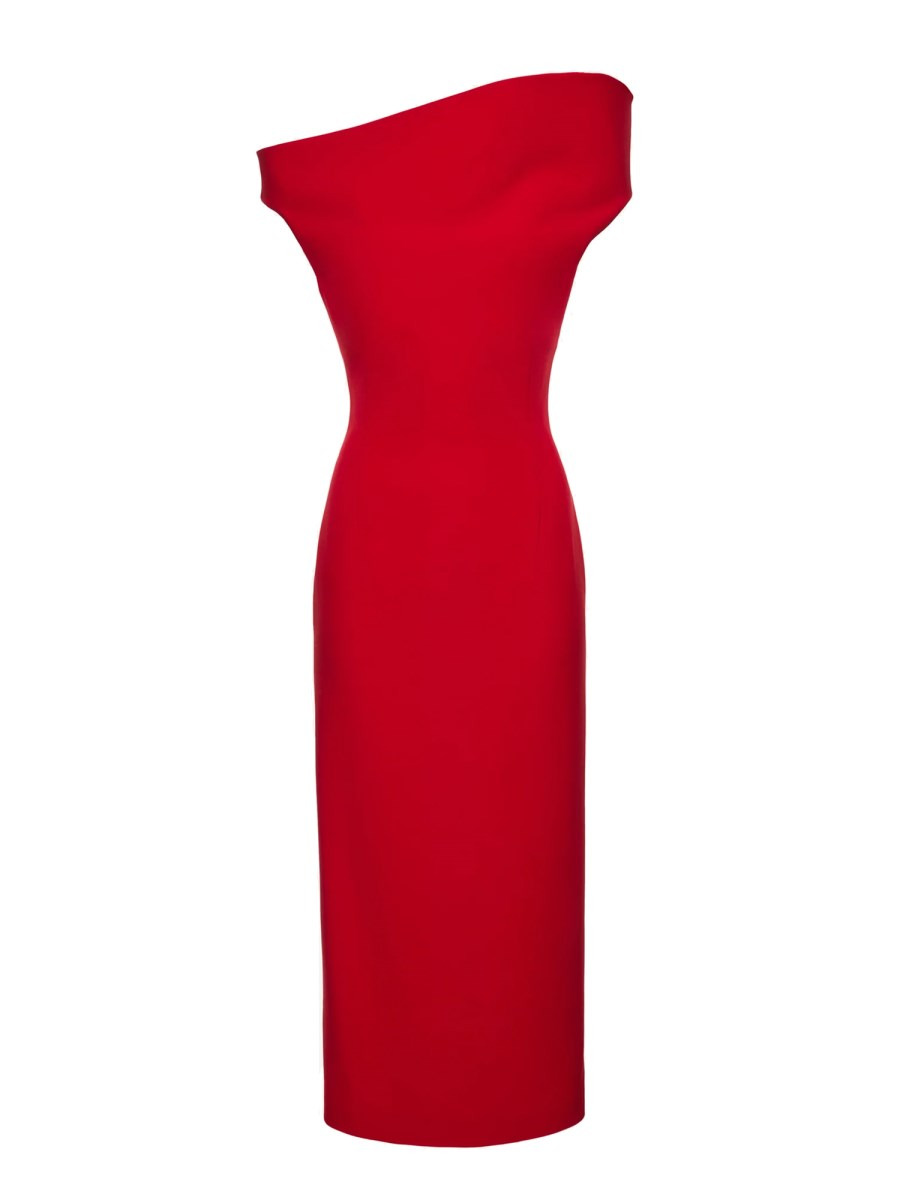 LONG ONE-SHOULDER DRESS - 1