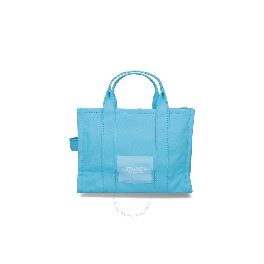 Marc Jacobs The Medium Canvas Tote Bag - Aqua - 3