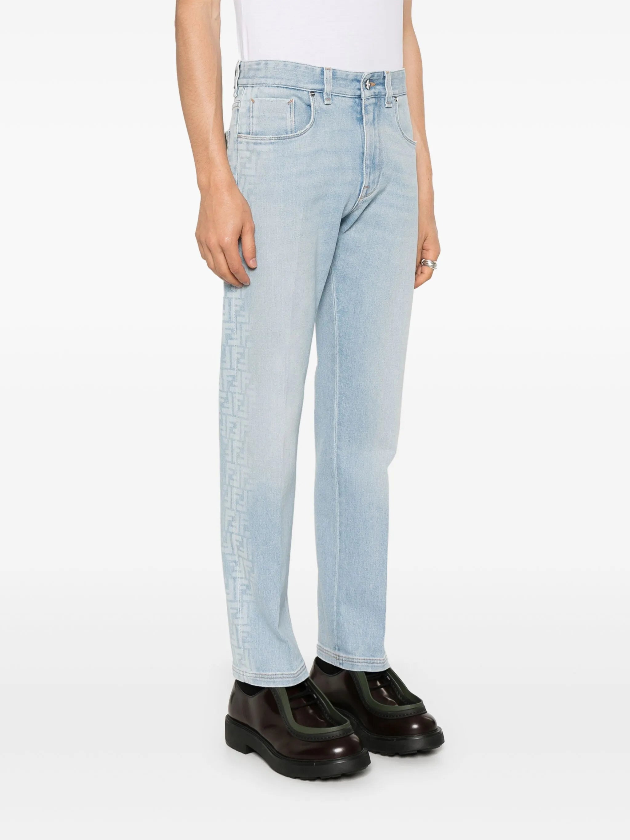 Mid-rise Tapered Jeans - 4