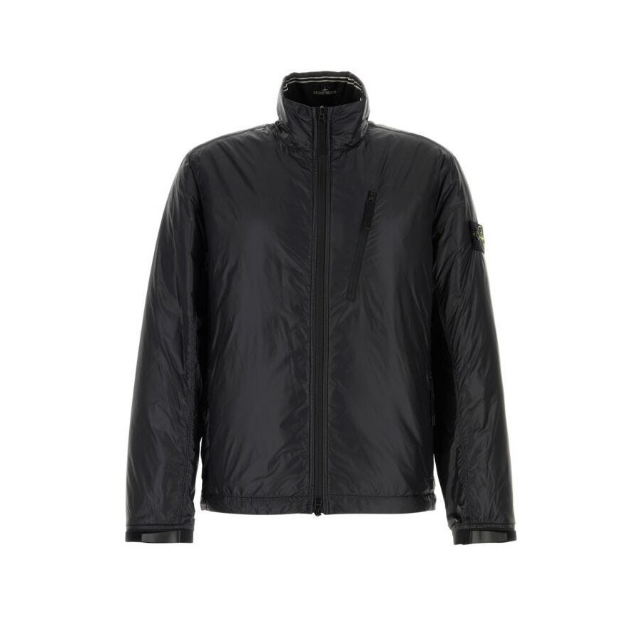 Stone Island Men's Black Light Packable Blouson With Hood - 5