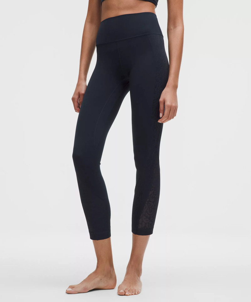 lululemon Paisley Lace Overlay Tight 25" outlook