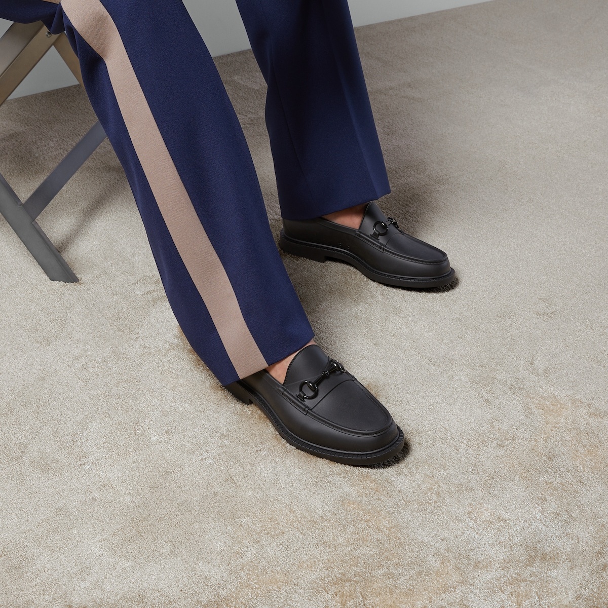Men's enameled Horsebit loafer - 3