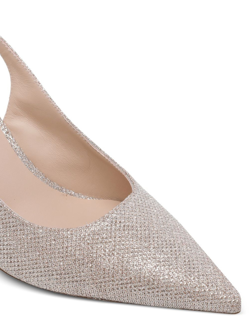 Stuart Power slingback pointed toe pumps 4