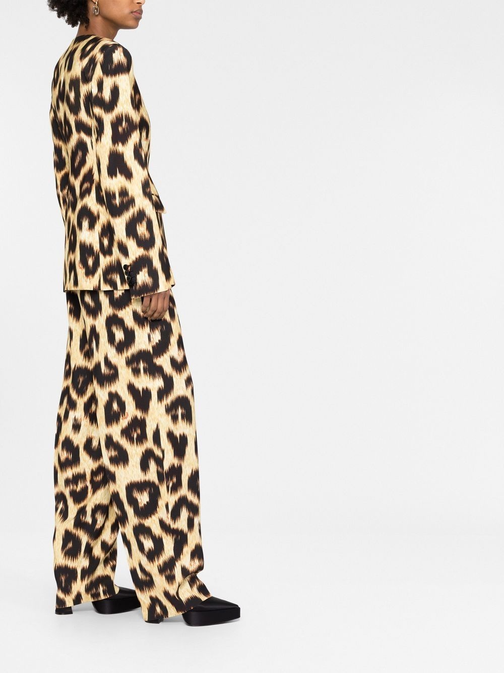 Louise leopard-print blazer - 4