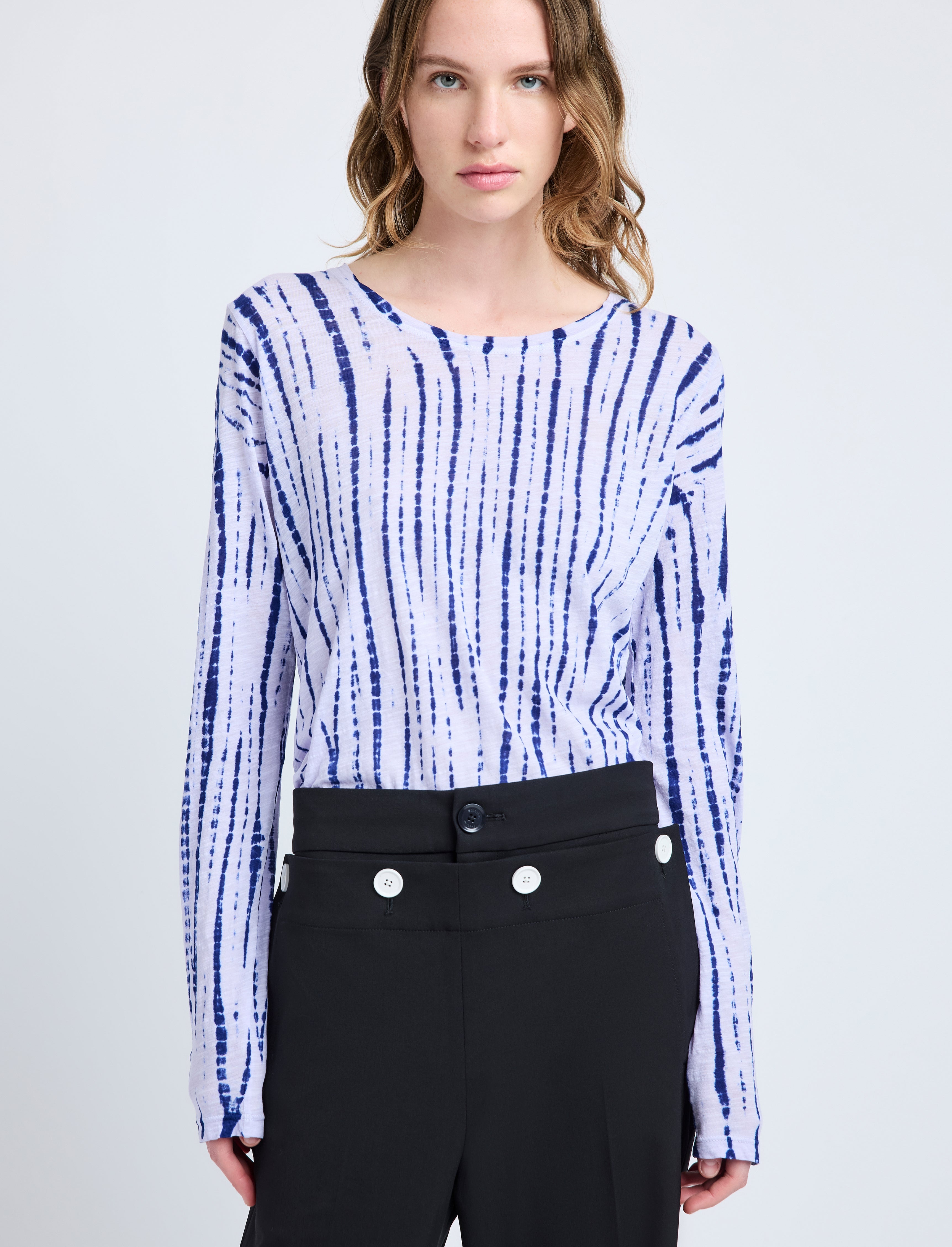 Mia T-Shirt in Tie Dye Tissue Jersey - 6