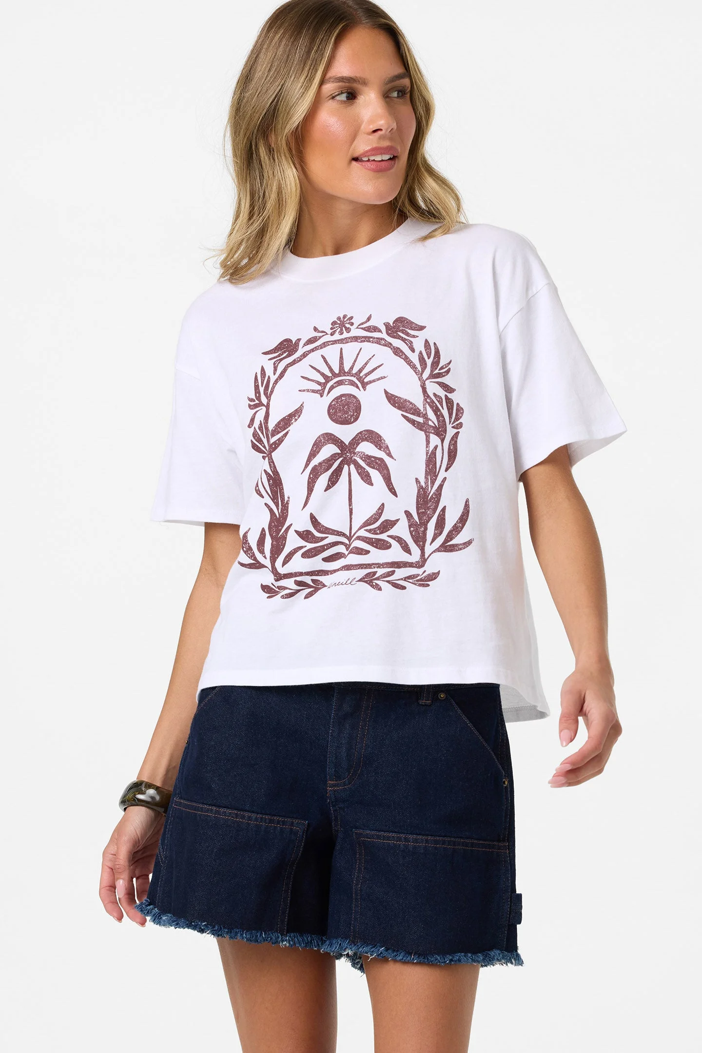 Framed Flora Easy Tee - 1