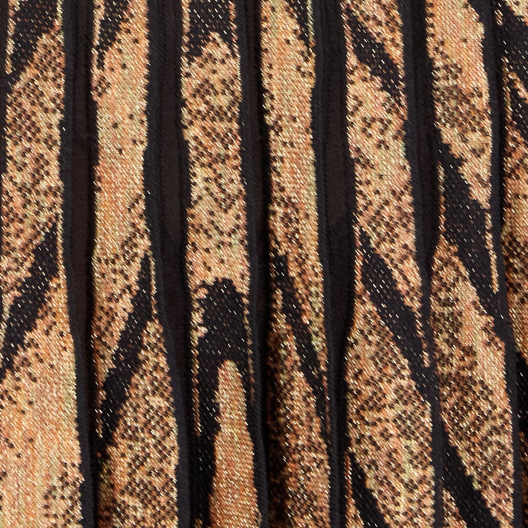 Knit skirt with Ray of Gold print - 5
