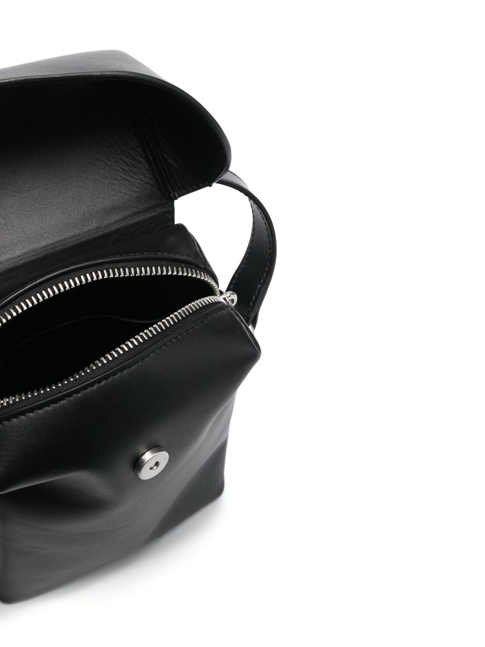 leather mini messenger bag - 5