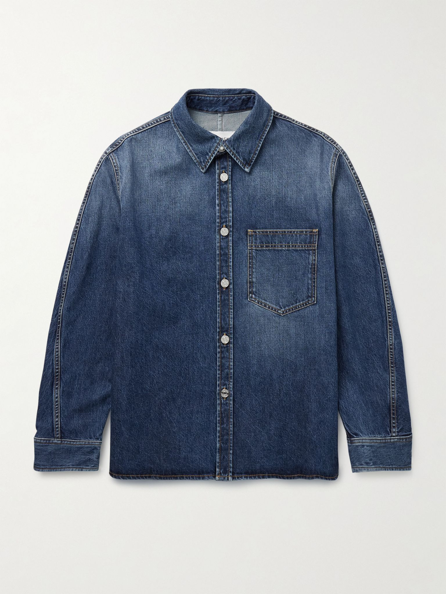 Denim Overshirt Mid denim - 1