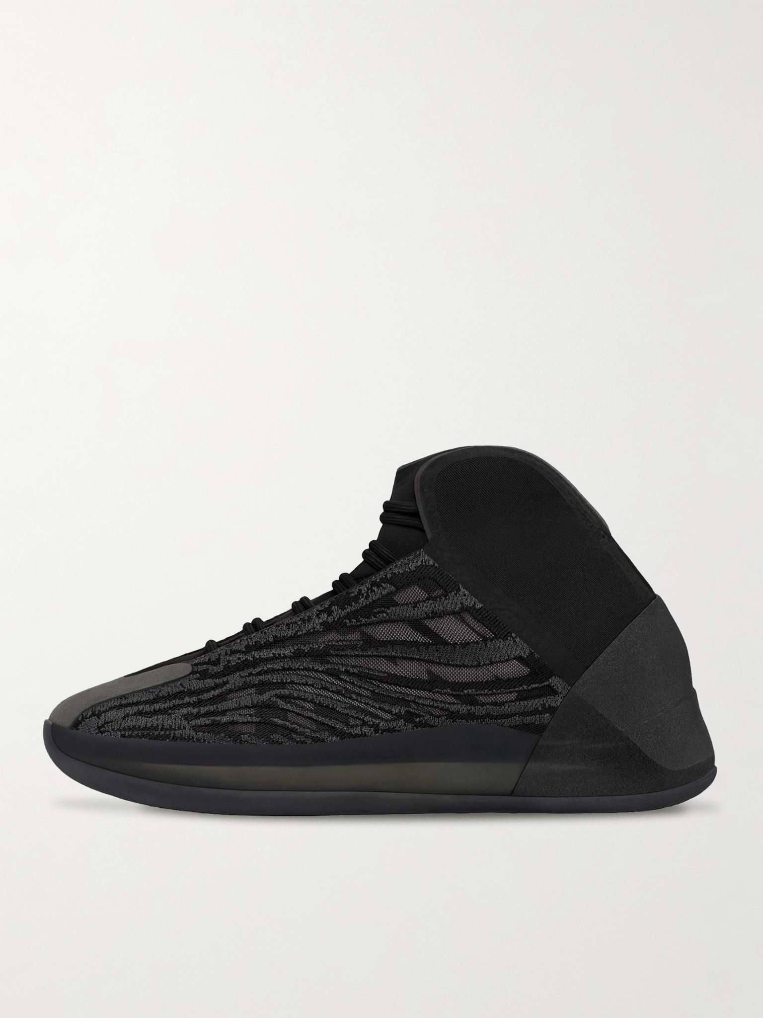 Yeezy QNTM Primeknit, Mesh and Nubuck Sneakers - 5