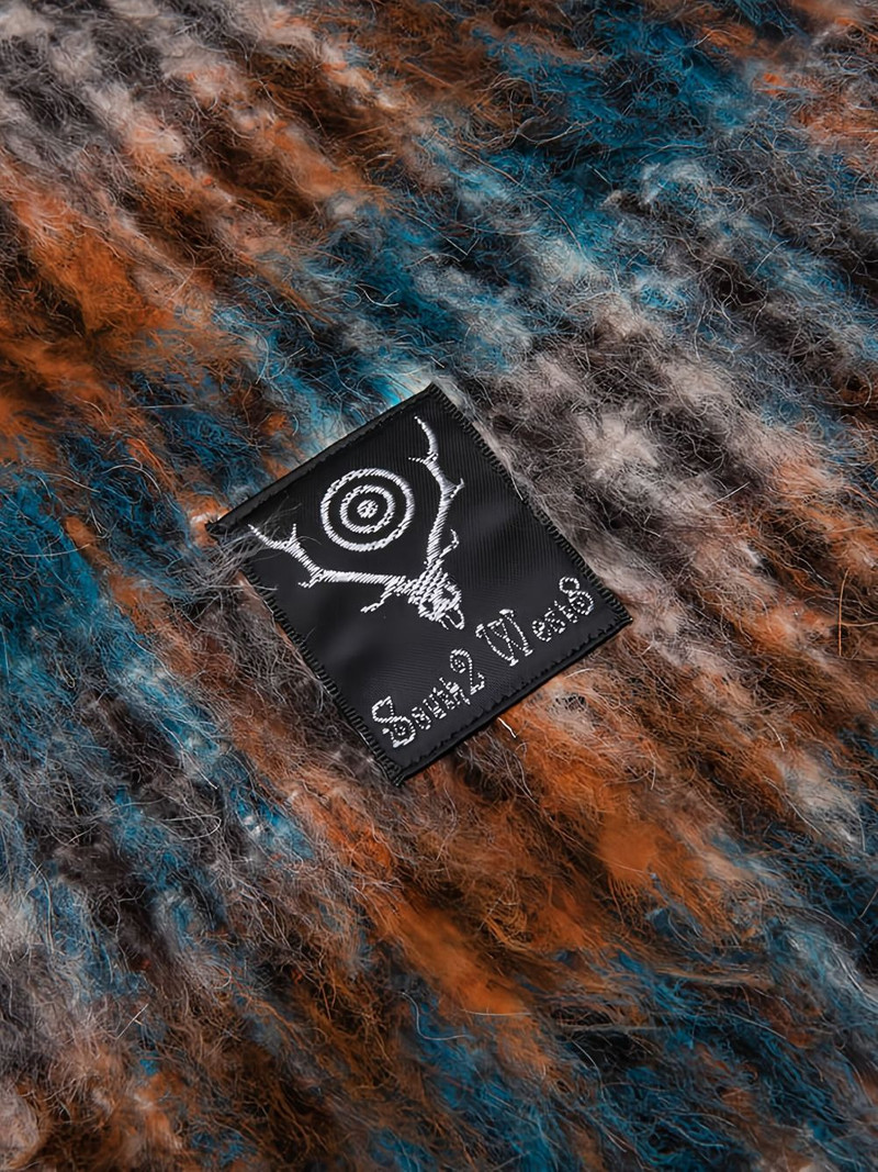 plaid 로고 잡아당기기 재킷 4