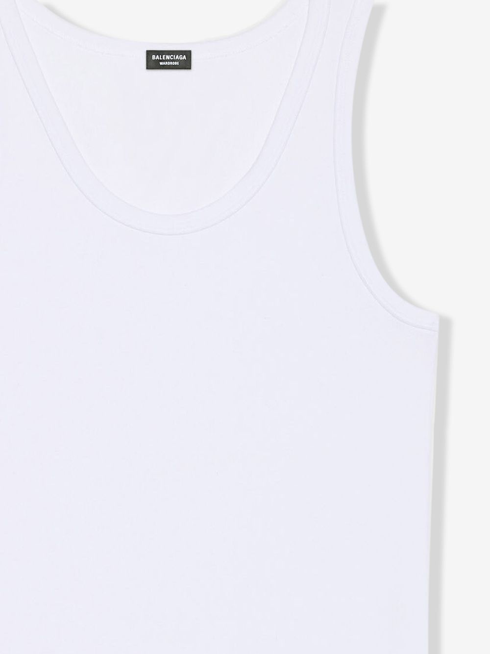 sleeveless jersey tank top - 3