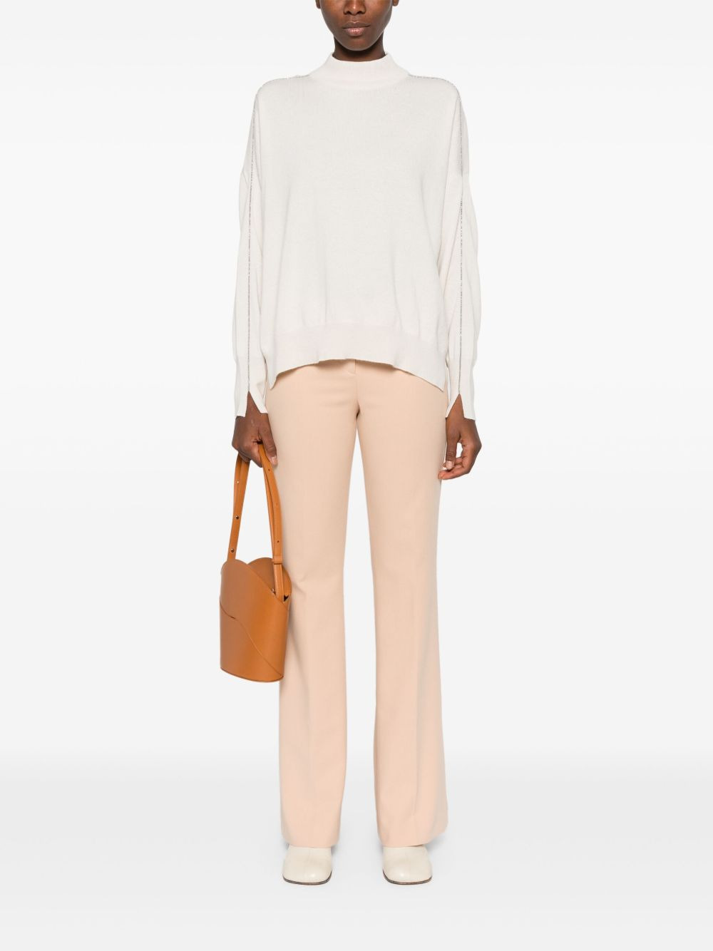flared tailored trousers - 2