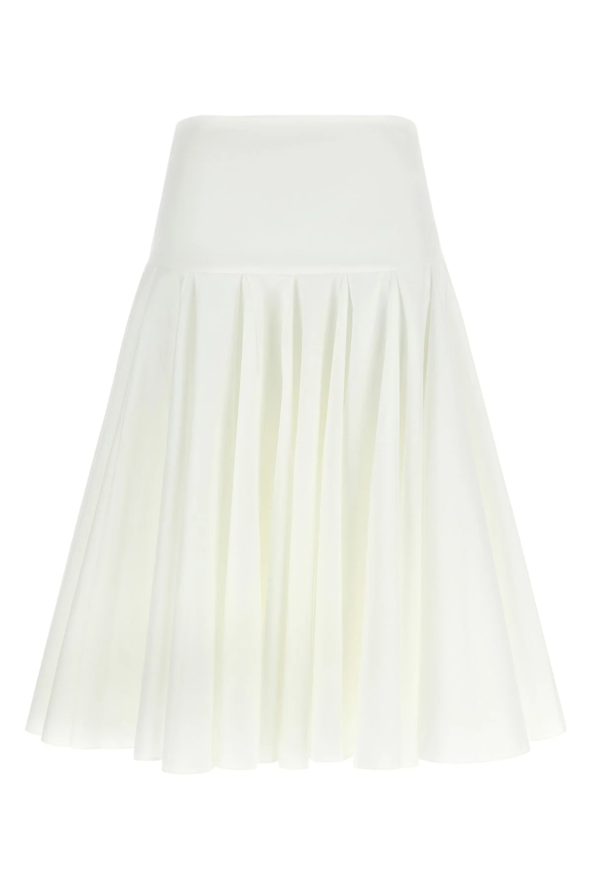 Asymmetric Hem Skirt - 1