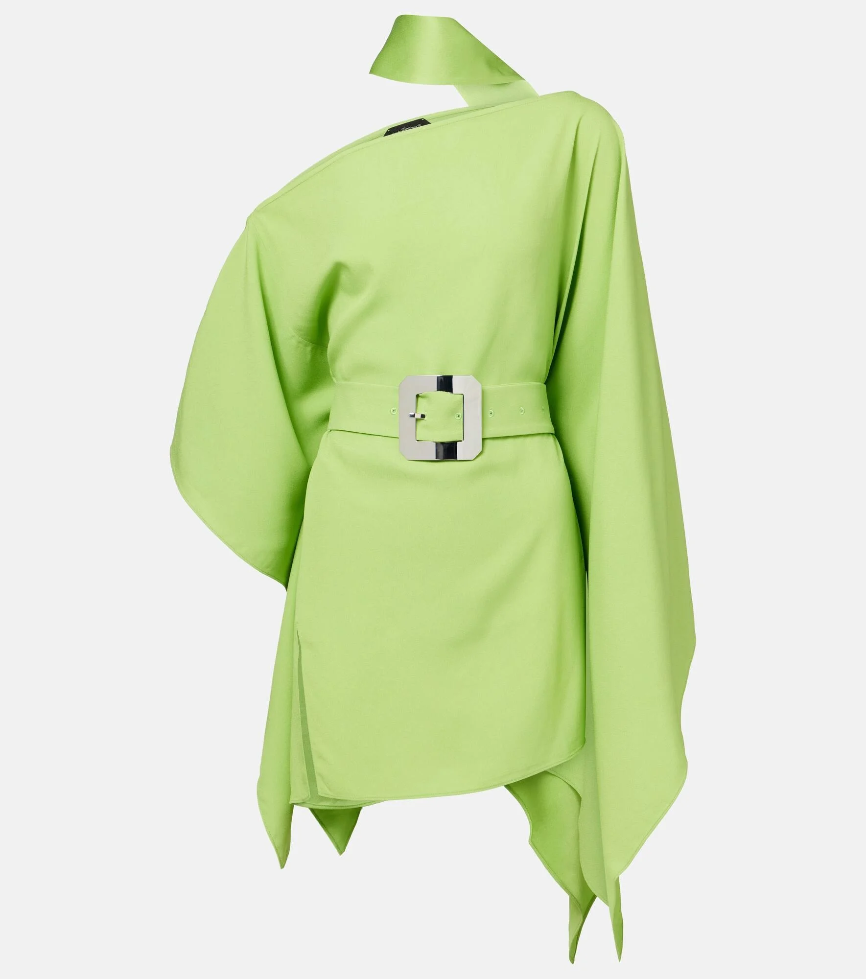 Taylor asymmetric one-shoulder kaftan - 1