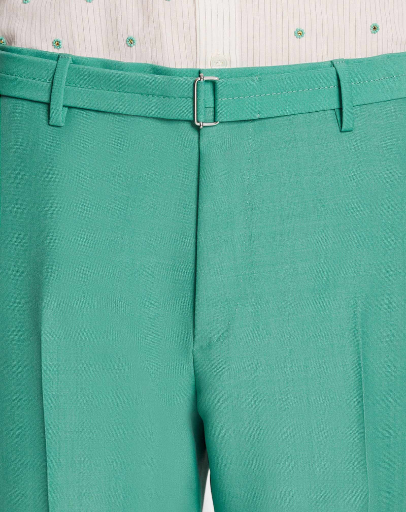 STRAIGHT-LEG PANTS WITH BELT 5