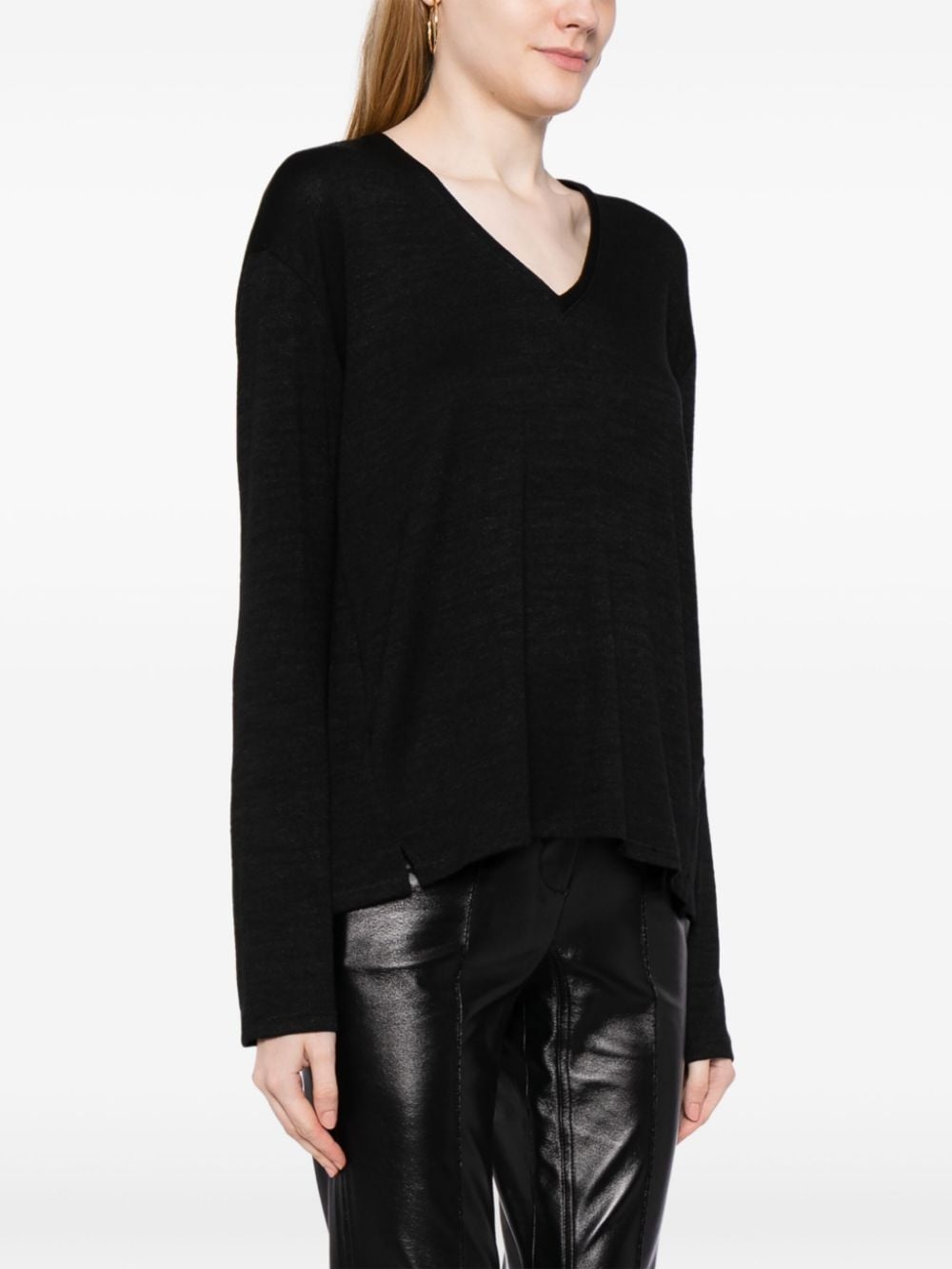 Hudson fine-knit sweatshirt - 3