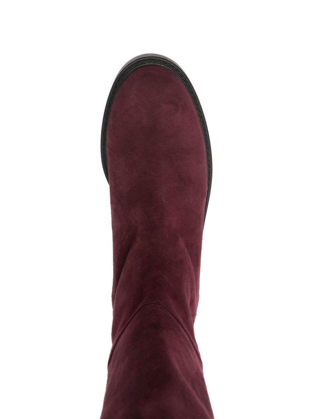 40mm suede knee-high boots - 4