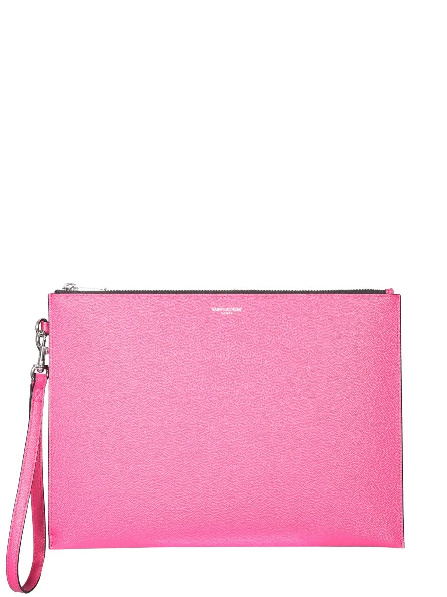 Saint Laurent Men Zipper Tablet Holder - 1