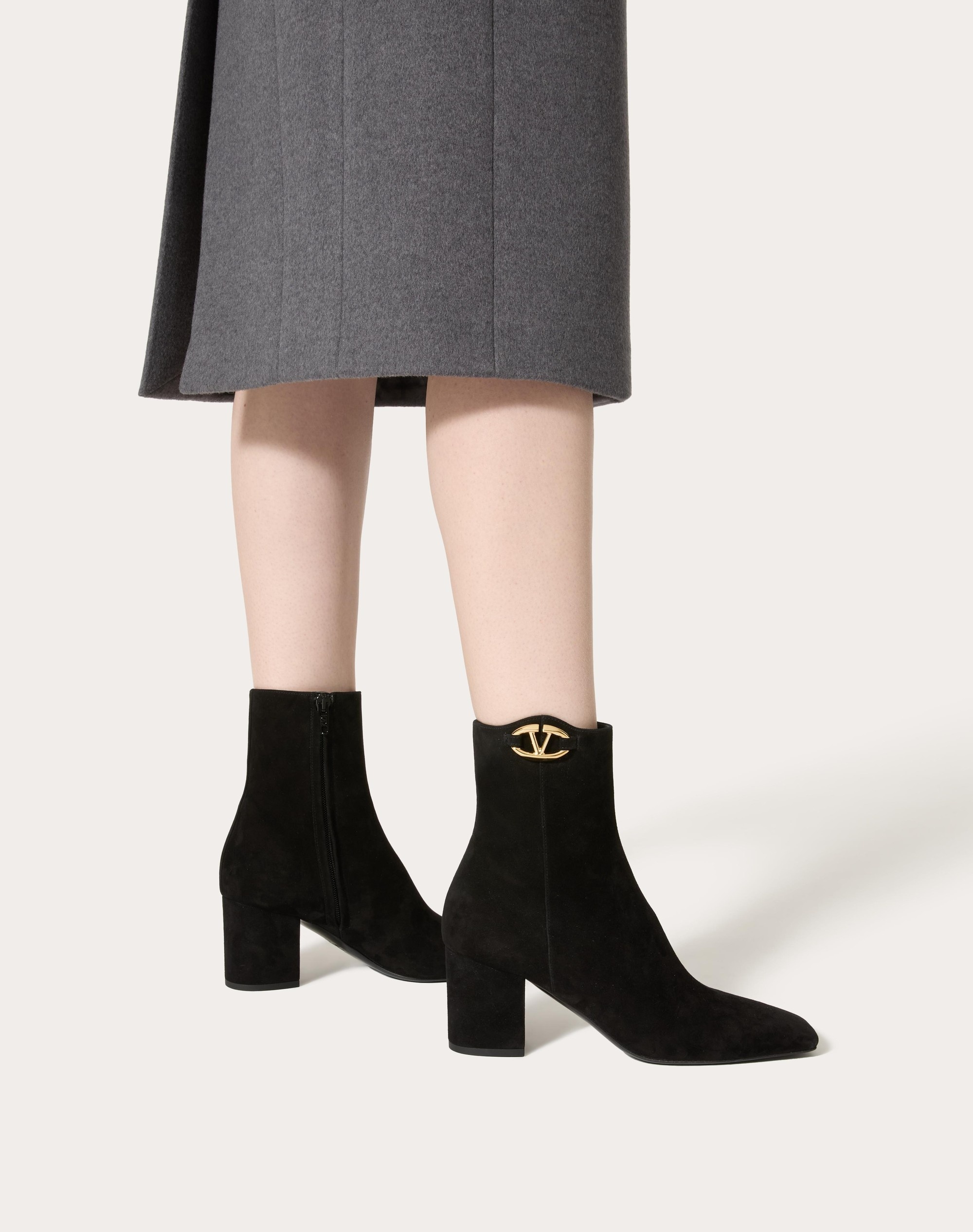 VLOGO THE BOLD EDITION SUEDE ANKLE BOOT 70MM - 5