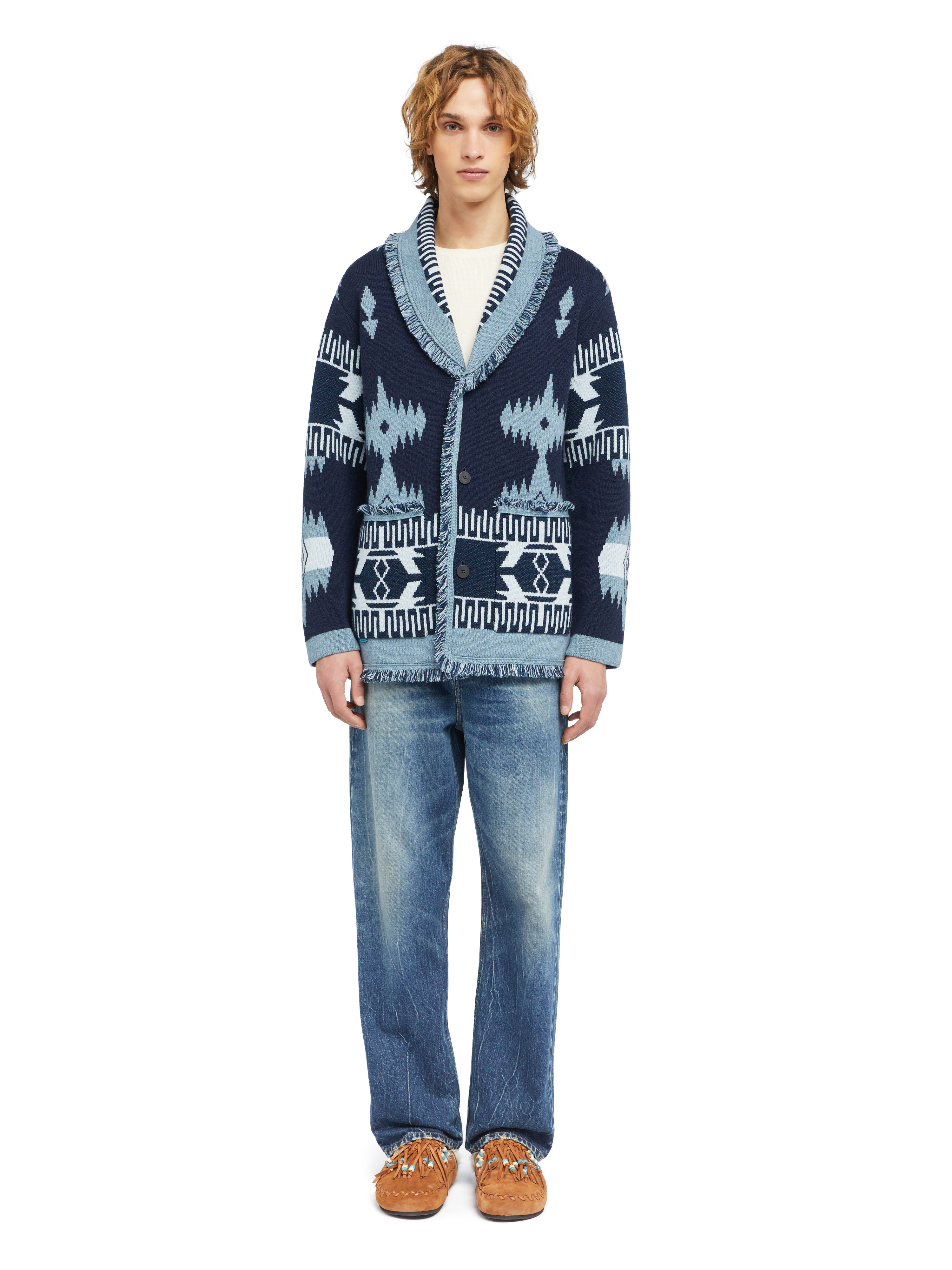 Icon Jacquard Cardigan - 4