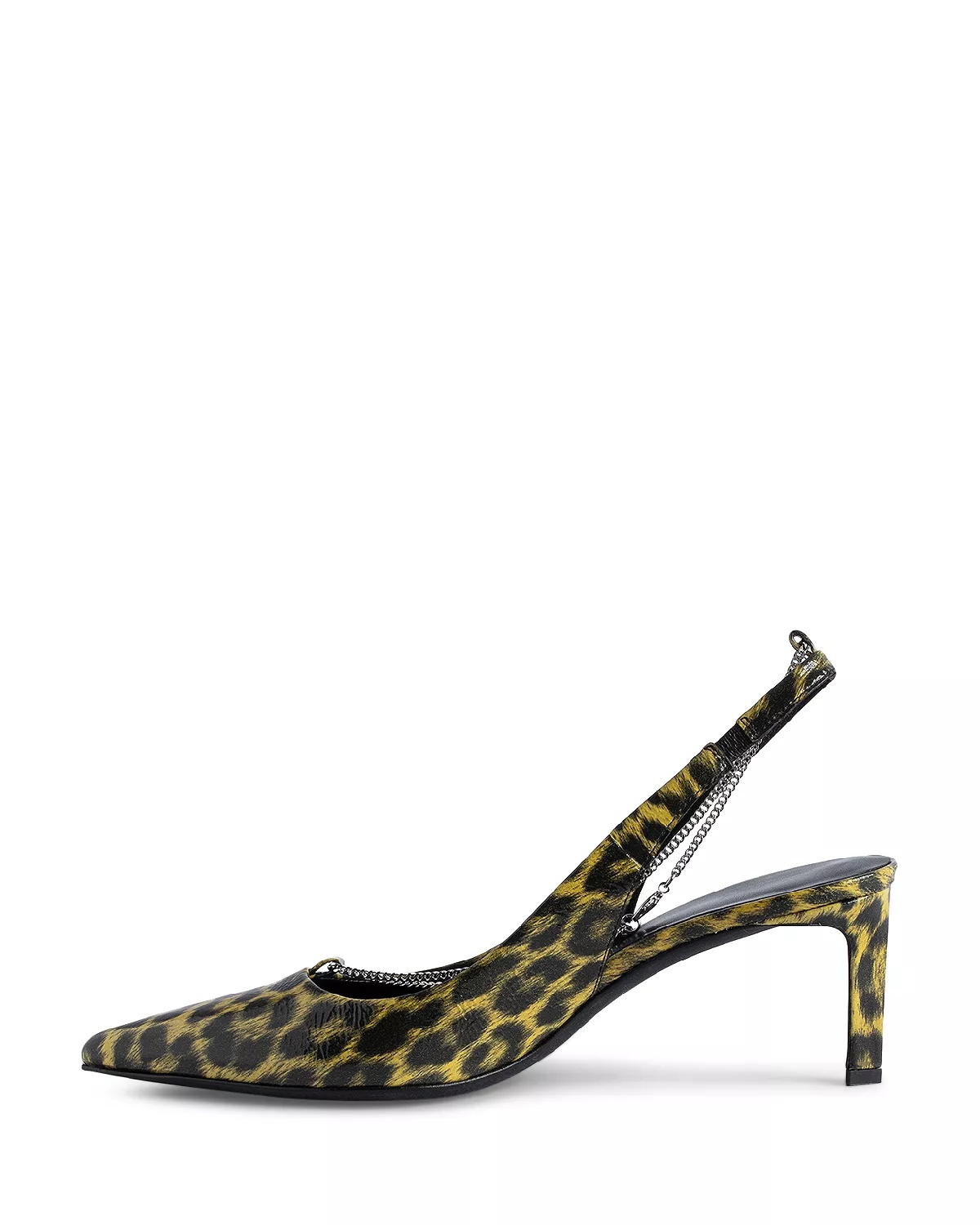 Women's First Night Pointed Toe Slingback High Heel Pumps - 2