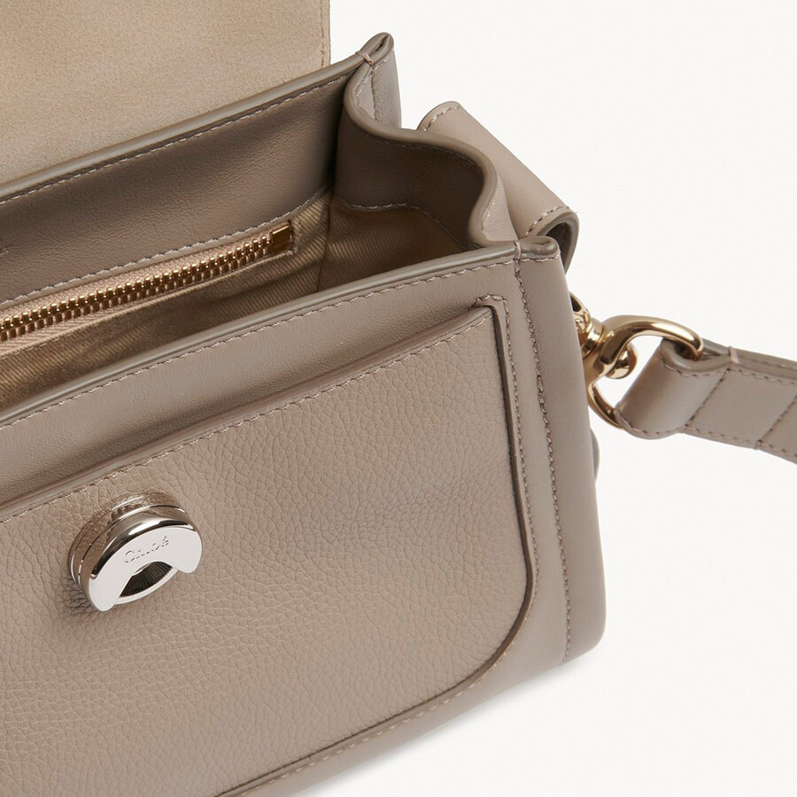 Chloe Motty Grey Tess Mini Handbag - 4
