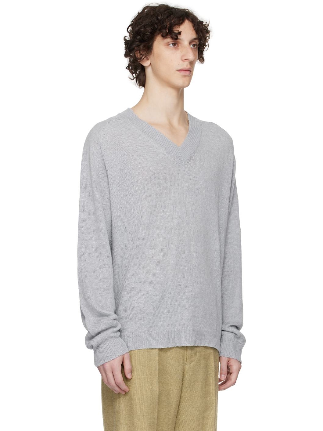 Blue Rue V-Neck Sweater - 2