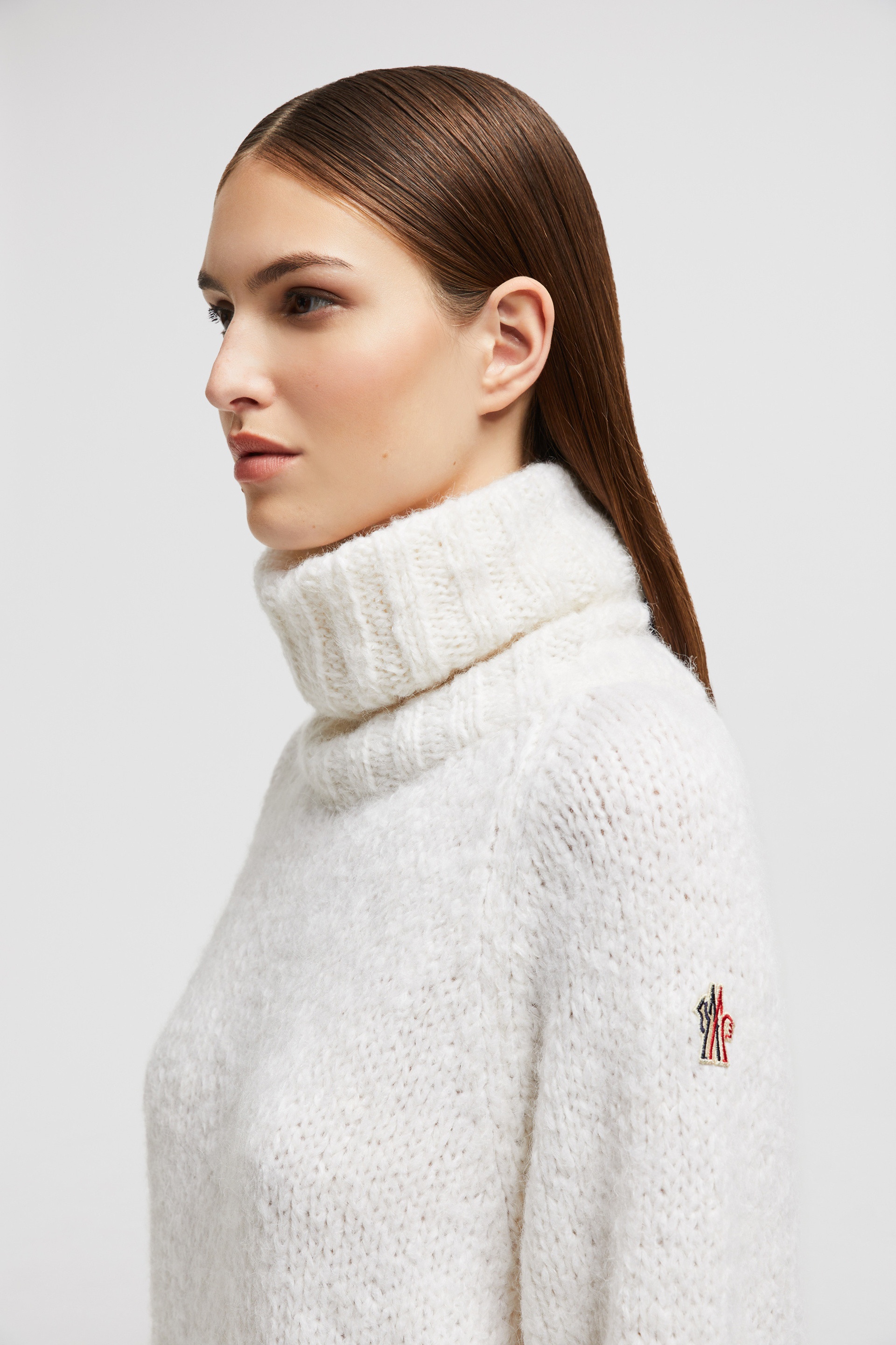 Alpaca & Wool Blend Turtleneck Sweater - 4