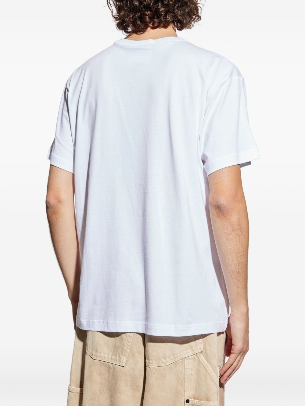 logo-plaque T-shirt - 4